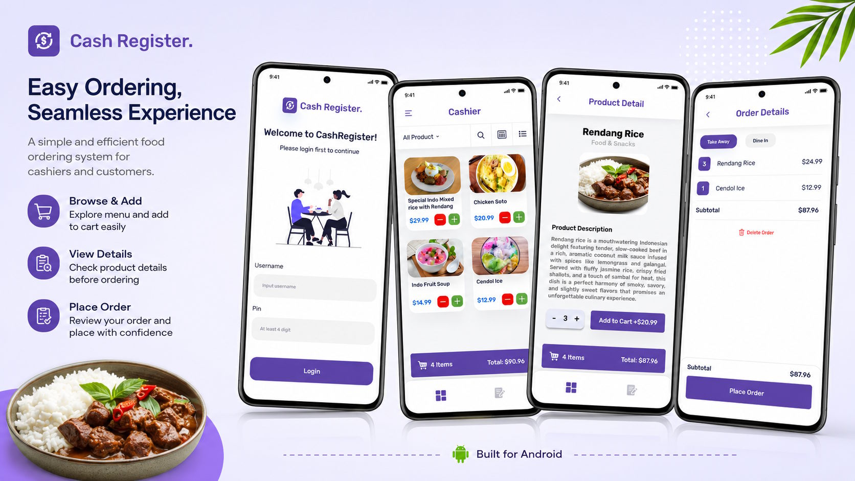 Cash Register Mobile App