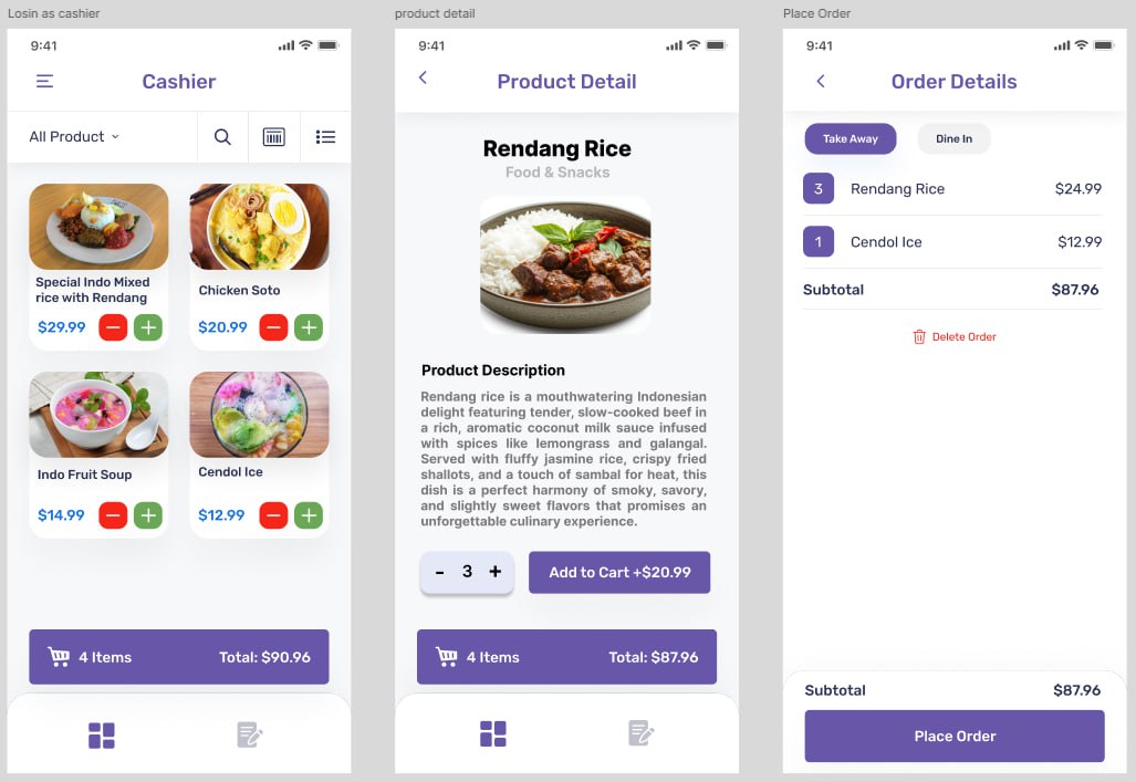 Cash Register Mobile App