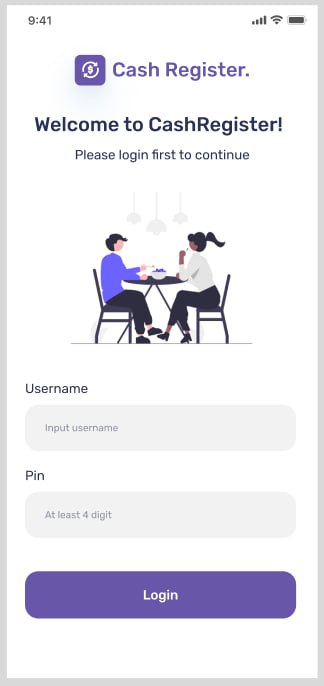 Cash Register Mobile App 2